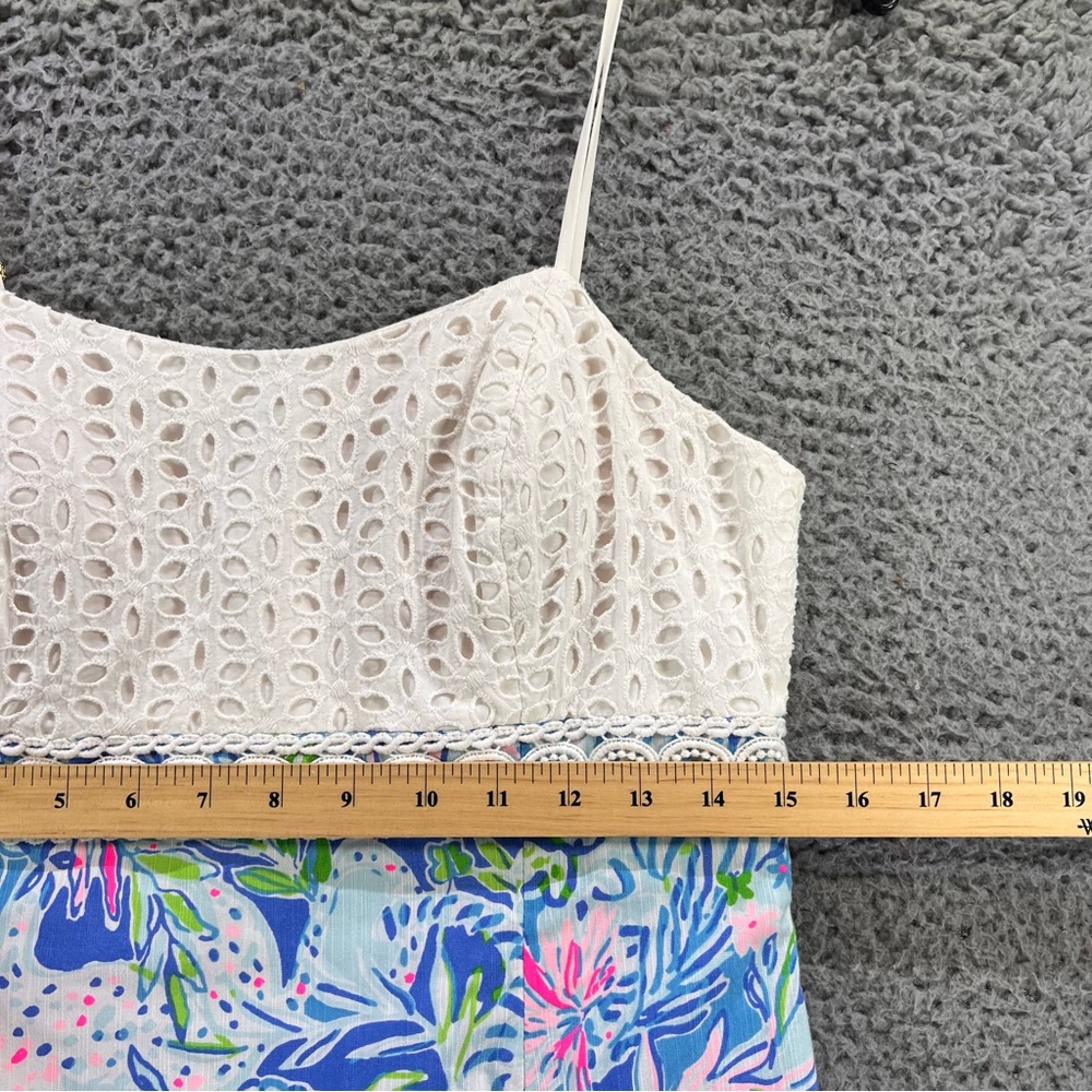 Lilly Pulitzer Coastal Blue Lion Sundress - Picture 4 of 13